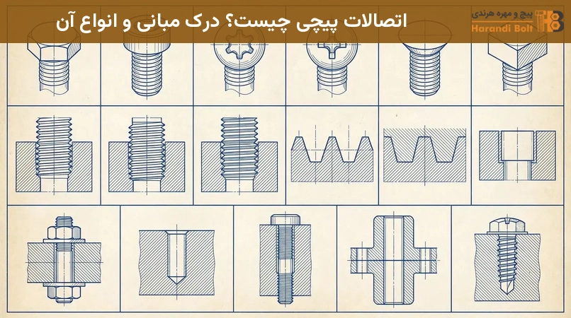 اتصالات پیچی چیست؟ درک مبانی و انواع آن