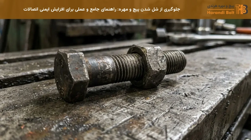 جلوگیری از شل شدن پیچ و مهره: راهنمای جامع و عملی برای افزایش ایمنی اتصالات
